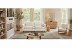 Christopher Knight Home - Lily Modern 79 3-Seater Sofa with Solid Wood Legs