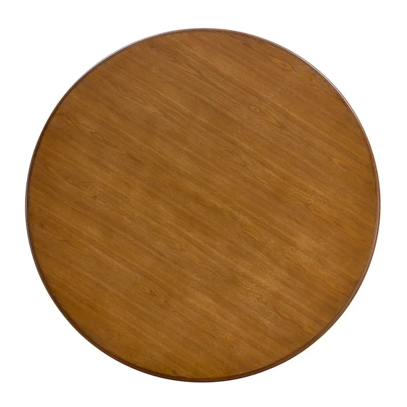 Christopher Knight Home Round Wood Bar Table with Metal Base - 46.85 W x 46.85 D x 36 H