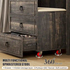 Makeup Vanity With Led Light and Hidden Storage