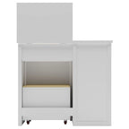 Makeup Vanity With Led Light and Hidden Storage