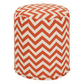 Chevron Ottoman Pouf, Single – Multiple Colors