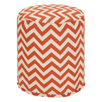 Chevron Ottoman Pouf, Single – Multiple Colors