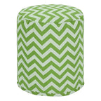 Chevron Ottoman Pouf, Single – Multiple Colors