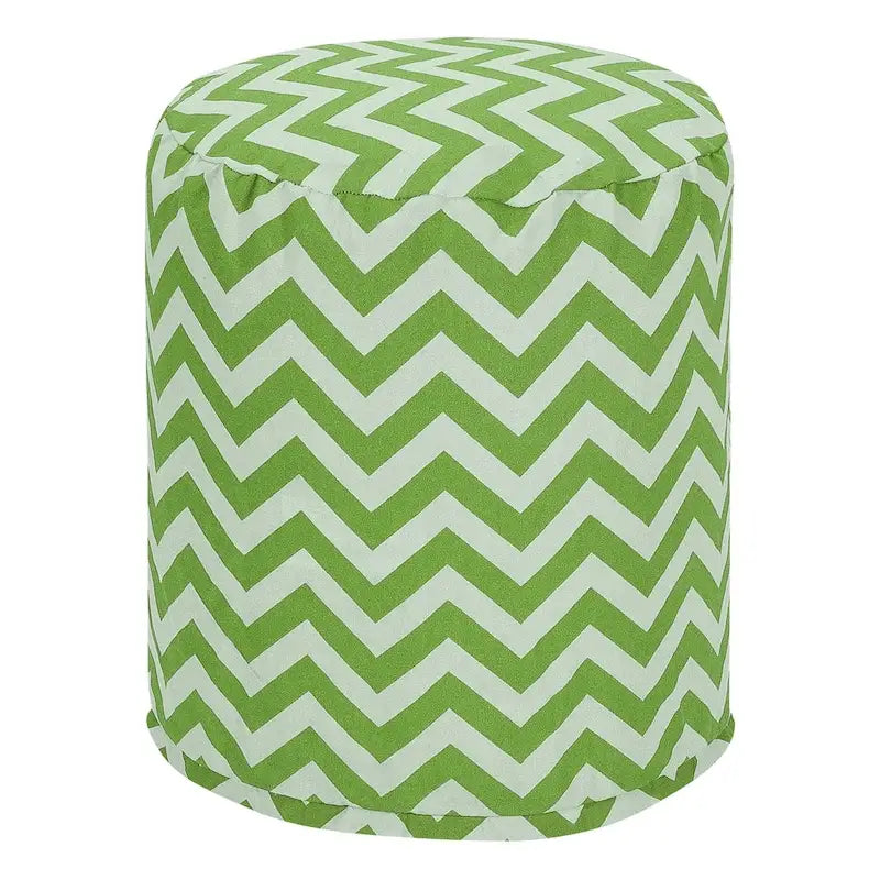 Chevron Ottoman Pouf, Single – Multiple Colors