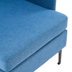 Multi-Color Linen Accent Armchair, Single Seat