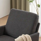 Multi-Color Linen Accent Armchair, Single Seat