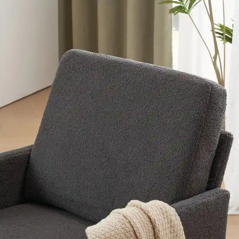 Multi-Color Linen Accent Armchair, Single Seat