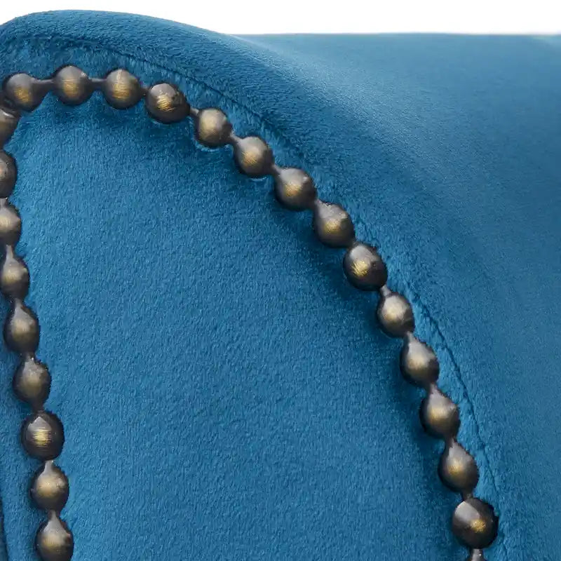 Velvet Storage Chaise Lounge – Lavender Grey / Beige / Light Grey / Midnight Blue, Single