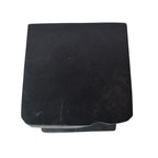 Black / Light Gray Z-Shape Outdoor Lightweight Concrete Side Table