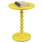 Multi-Color Round Spindle Side Table for 1