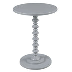 Multi-Color Round Spindle Side Table for 1