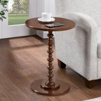Multi-Color Round Spindle Side Table for 1