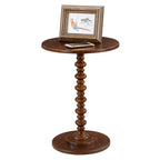 Multi-Color Round Spindle Side Table for 1
