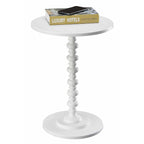 Multi-Color Round Spindle Side Table for 1