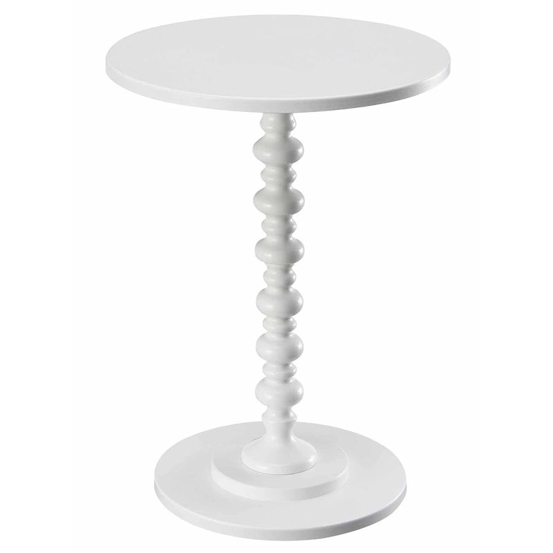 Multi-Color Round Spindle Side Table for 1
