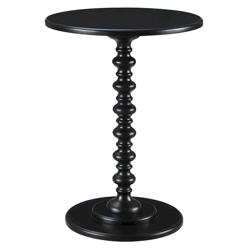 Multi-Color Round Spindle Side Table for 1