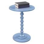 Multi-Color Round Spindle Side Table for 1
