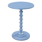 Multi-Color Round Spindle Side Table for 1