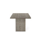 Greyish-Brown & Light Grey 7-Piece Dining Set for 6, Modern Style