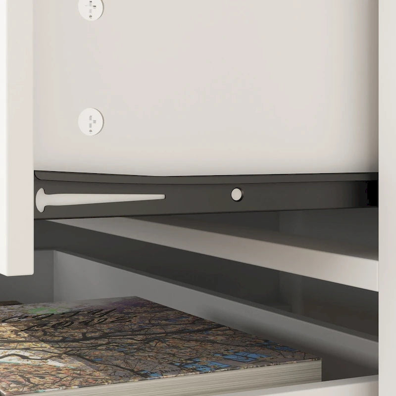 47.2H Dresser Storage Chest Vertical Clothing Storage Organizer