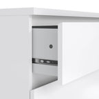 3-Drawer Chest | Truffle Oak / Black Woodgrain / Hickory / Black Matte / White Gloss | Flat-Front Style | 2-Person Assembly