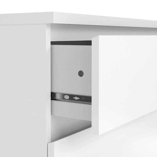 3-Drawer Chest | Truffle Oak / Black Woodgrain / Hickory / Black Matte / White Gloss | Flat-Front Style | 2-Person Assembly