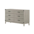 Plank and Beam Contempo 6-Drawer Dresser