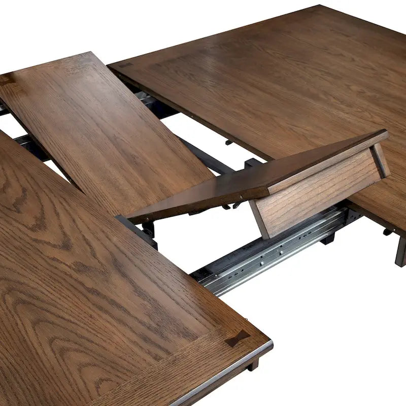 Antique Honey 6-Person Mission Style Rectangular Dining Set