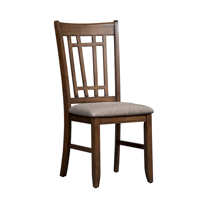 Antique Honey 6-Person Mission Style Rectangular Dining Set