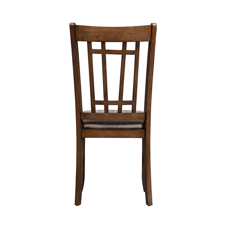 Antique Honey 6-Person Mission Style Rectangular Dining Set
