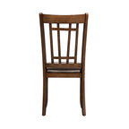 Antique Honey 6-Person Mission Style Rectangular Dining Set