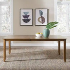 Antique Honey 6-Person Mission Style Rectangular Dining Set