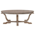 Stone White Wash Wood Veneer 3-Piece Table Set (1 Cocktail + 2 End Tables)