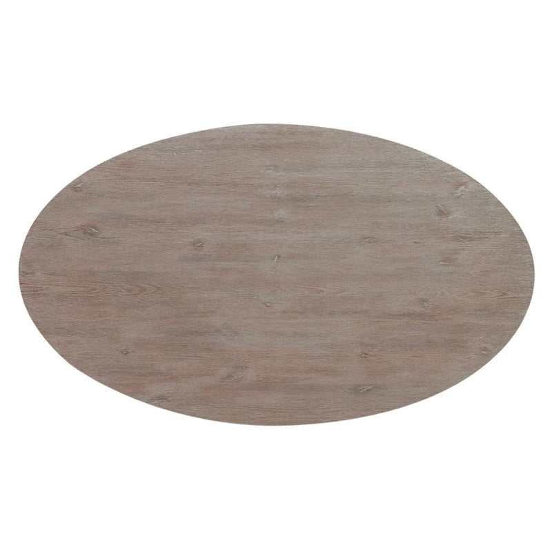 Stone White Wash Wood Veneer 3-Piece Table Set (1 Cocktail + 2 End Tables)