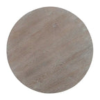 Stone White Wash Wood Veneer 3-Piece Table Set (1 Cocktail + 2 End Tables)