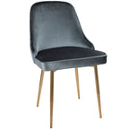Velvet Dining Chair, Set of 2, Multi-Color Options