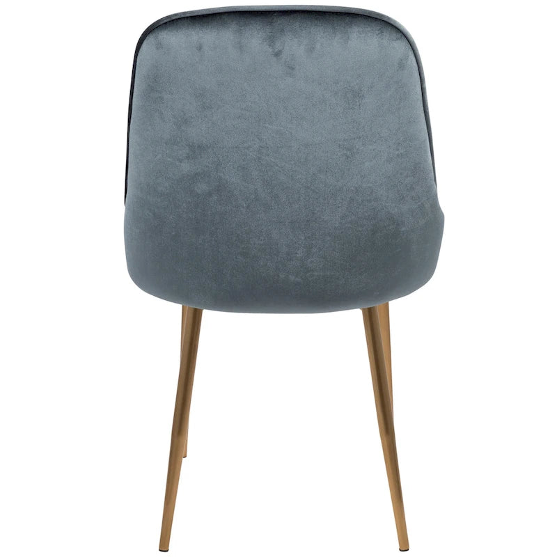 Velvet Dining Chair, Set of 2, Multi-Color Options