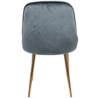 Velvet Dining Chair, Set of 2, Multi-Color Options