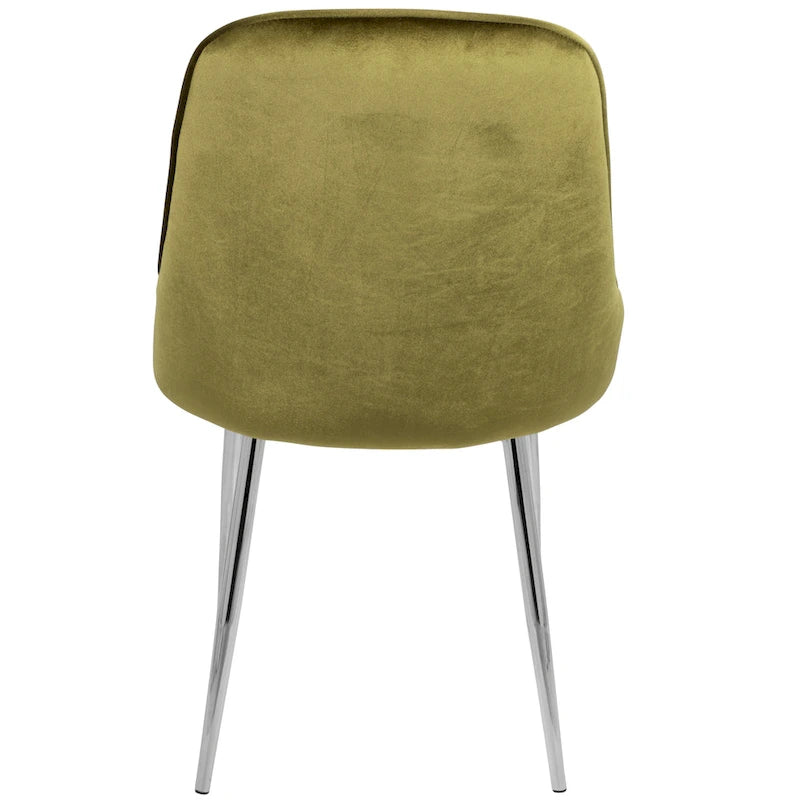 Velvet Dining Chair, Set of 2, Multi-Color Options