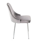 Velvet Dining Chair, Set of 2, Multi-Color Options