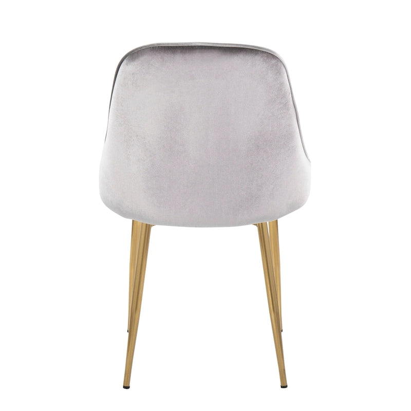 Velvet Dining Chair, Set of 2, Multi-Color Options