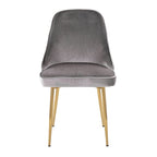 Velvet Dining Chair, Set of 2, Multi-Color Options