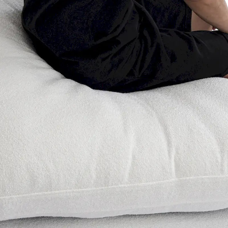 80 Linen Upholstered Loveseat Sofa Sectional Couch