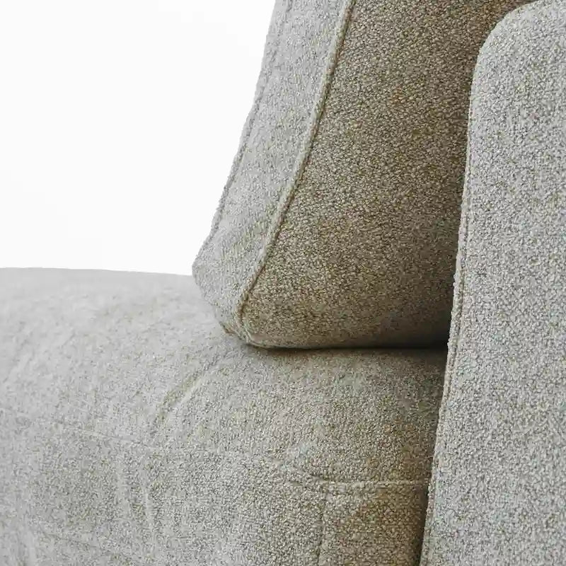 80 Linen Upholstered Loveseat Sofa Sectional Couch