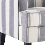 Blue / Red / Grey Nailhead Trim Accent Arm Chair, Set of 2
