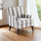 Blue / Red / Grey Nailhead Trim Accent Arm Chair, Set of 2