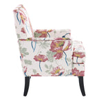 Blue / Red / Grey Nailhead Trim Accent Arm Chair, Set of 2