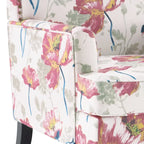 Blue / Red / Grey Nailhead Trim Accent Arm Chair, Set of 2