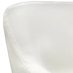 Camel Brown / Black / Grey / White Mid-Century Modern Accent Chair with Ottoman, 1-Seat