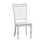 Antique White Drop Leaf Dining Set, 5-Piece, Seats 4